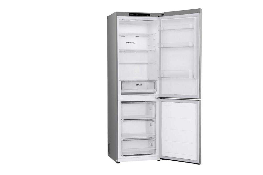 LG 344L DoorCooling+™ Kombinovaná chladnička, Strieborná, Left Side Open, GBV21L0EPY, thumbnail 13