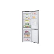 LG 344L DoorCooling+™ Kombinovaná chladnička, Strieborná, Front Open food, GBV21L0EPY, thumbnail 11