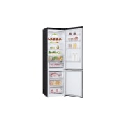 LG Kombinovaná chladnička LG | C | 387 l | Smart Invertorový kompresor | Čierna/šedá, Left Side Open Food, GBV3200CEP, thumbnail 10