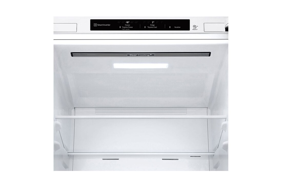 LG 344L DoorCooling+™ Kombinovaná chladnička, Biela, Door Cooling LED, GBV21L0ESW, thumbnail 9