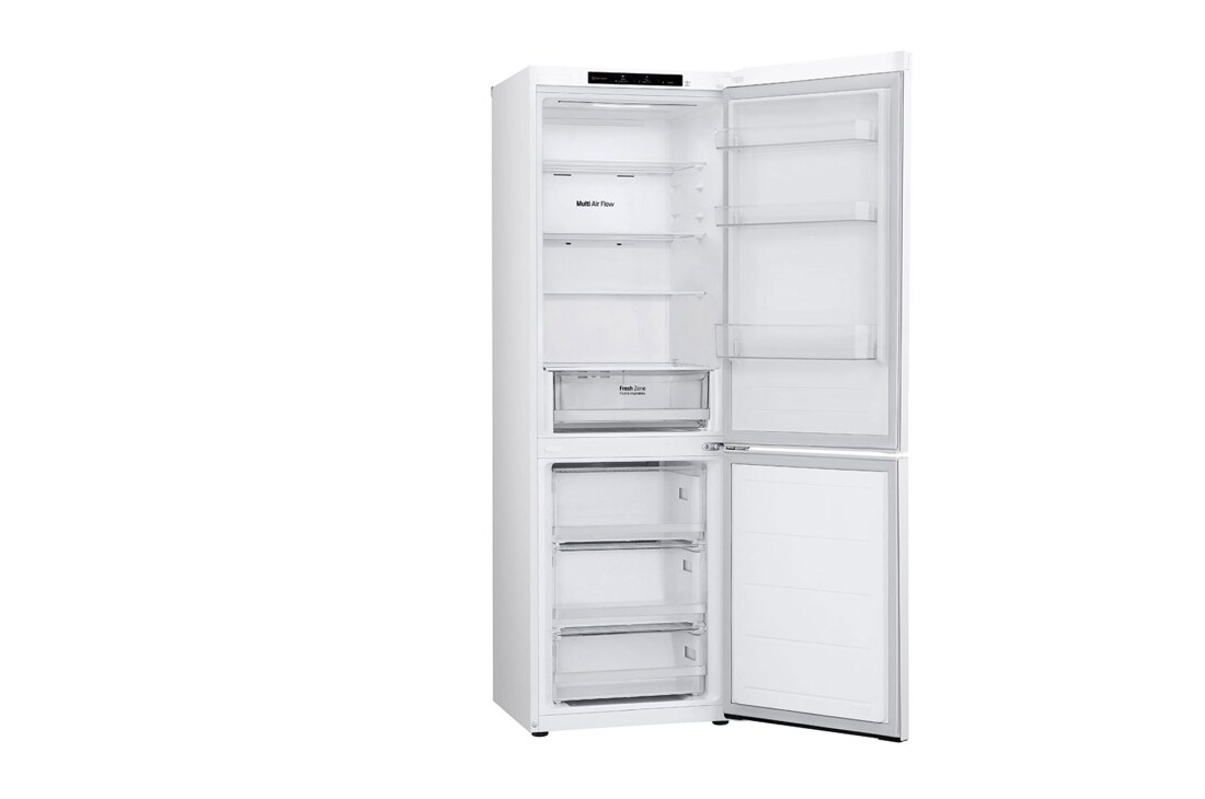 LG 344L DoorCooling+™ Kombinovaná chladnička, Biela, Left Side Open, GBV21L0ESW, thumbnail 14