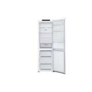 LG 344L DoorCooling+™ Kombinovaná chladnička, Biela, Front Open, GBV21L0ESW, thumbnail 4