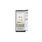 LG Kombinovaná chladnička LG | C | 387 l | Fresh Converter | DoorCooling+™ | Čierna, Front Top Open, GBV22NCCEP, thumbnail 9