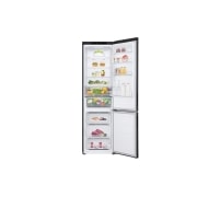 LG Kombinovaná chladnička LG | C | 387 l | Fresh Converter | DoorCooling+™ | Čierna, Front Open food, GBV22NCCEP, thumbnail 11