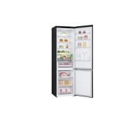 LG Kombinovaná chladnička LG | C | 387 l | Fresh Converter | DoorCooling+™ | Čierna, Left Side Open Food, GBV22NCCEP, thumbnail 13