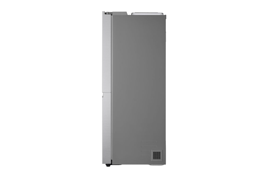 LG Americká chladnička LG | B | 628 l | DoorCooling+™ | UVnano™| Kovová Sorbet, Side View, GSLE91MBAB, thumbnail 14