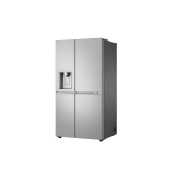 LG Americká chladnička LG | B | 628 l | DoorCooling+™ | UVnano™| Kovová Sorbet, Right perspective view, GSLE91MBAB, thumbnail 13