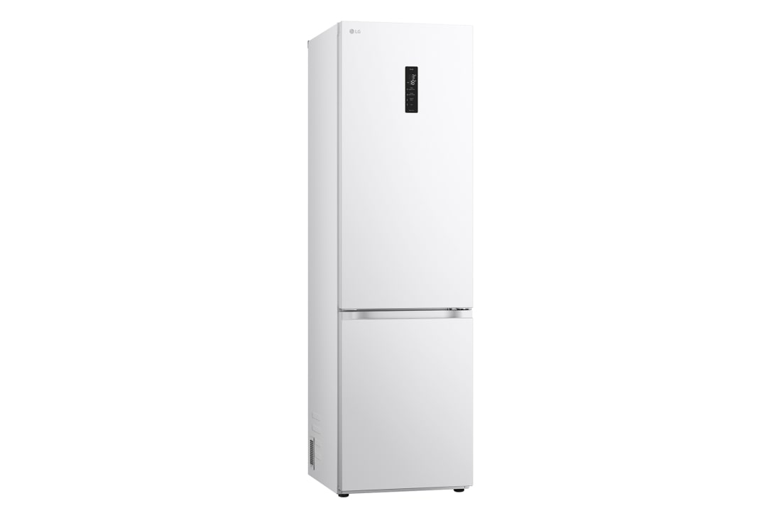 LG Kombinovaná chladnička LG | C | 387 l | Smart Invertorový kompresor |DoorCooling+™|Biela, right view, GBV5250CSW, thumbnail 11