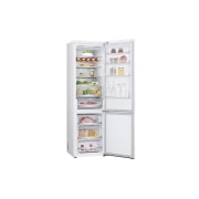 LG Kombinovaná chladnička LG | C | 387 l | Smart Invertorový kompresor |DoorCooling+™|Biela, right view door open, GBV5250CSW, thumbnail 12