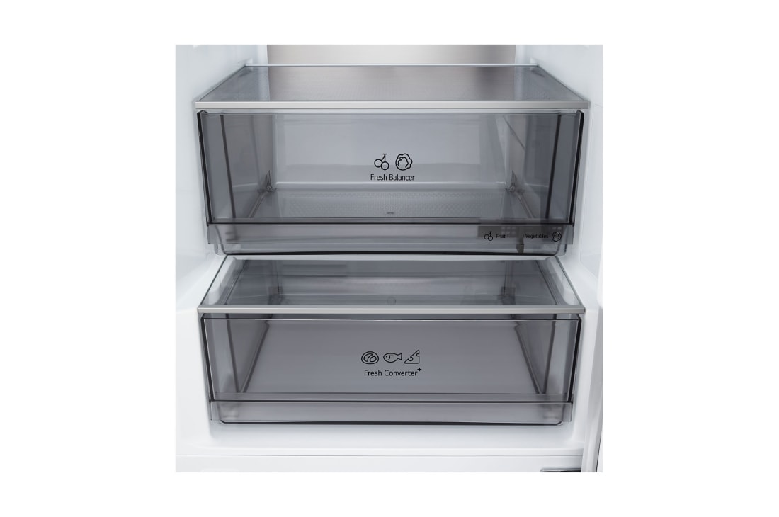 LG Kombinovaná chladnička LG | C | 375 l | Smart Invertorový kompresor | Biela, drawer, GBBS525CSW, thumbnail 9