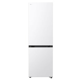 Chladnička so spodnou mrazničkou LG (GBBSJ10DSW), pohľad spredu s matnou čiernou povrchovou úpravou