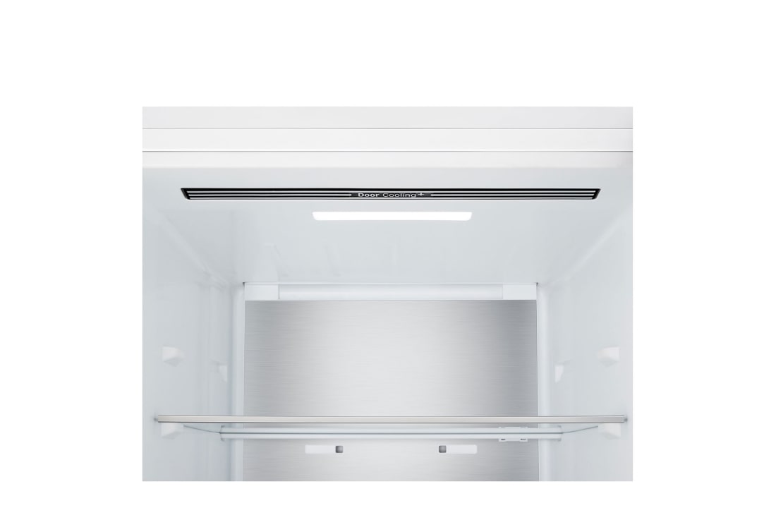 LG Kombinovaná chladnička LG | A | 375 l | Smart Invertorový kompresor | Biela, Chladnička so spodnou mrazničkou LG, matnou čiernou povrchovou úpravou, GBBS524CSW, thumbnail 7