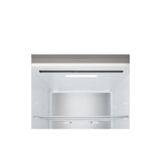 LG Kombinovaná chladnička LG | C | 333 l | Smart Invertorový kompresor | Biela, Chladnička s mrazničkou LG (GBBW726CPY), predný pohľad s viditeľným ventilačným otvorom funkcie DoorCooling+™, GBBSJ1CCSW, thumbnail 8