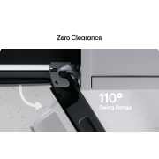 LG Kombinovaná 70cm chladnička LG | C | 465 l | Smart Invertorový kompresor | Čierna/šedá, Chladnička so spodnou mrazničkou (GBBW726AEV) v obytnom priestore s výhľadom na nočné mesto prekrytým grafikou AI úspory energie a grafom premenlivej spotreby energie, GBBW726CEV, thumbnail 6