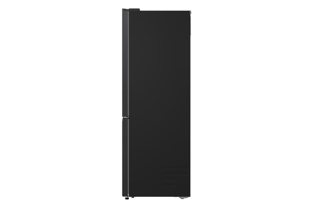 LG Kombinovaná chladnička LG | A | 333 l | Smart Invertorový kompresor | Čierna/šedá, Side view, GBBS312AEV, thumbnail 15