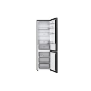 LG Kombinovaná chladnička LG | B| 375 l | Smart Invertorový kompresor | Čierna/šedá, front open, GBBS322BEV, thumbnail 2