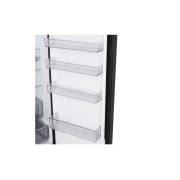 LG Kombinovaná chladnička LG | B| 375 l | Smart Invertorový kompresor | Čierna/šedá, drawer, GBBS322BEV, thumbnail 9