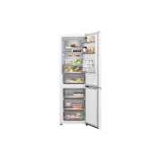 LG Kombinovaná chladnička LG | C | 333 l | Smart Invertorový kompresor | Biela, front door open, GBBS716CSW, thumbnail 2