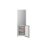 LG Kombinovaná chladnička LG | A | 333 l | Smart Invertorový kompresor | Strieborná, Front bottom door open with food, GBBS312APY, thumbnail 9