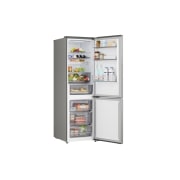 LG Kombinovaná chladnička LG | A | 333 l | Smart Invertorový kompresor | Strieborná, Left door open with food, GBBS312APY, thumbnail 11