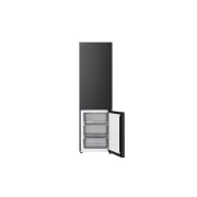 LG Kombinovaná chladnička LG | A | 375 l | Smart Invertorový kompresor | Čierna/šedá, bottom door open view, GBBS322AEV, thumbnail 8
