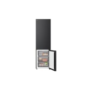 LG Kombinovaná chladnička LG | A | 375 l | Smart Invertorový kompresor | Čierna/šedá, bottom door open view, GBBS322AEV, thumbnail 9