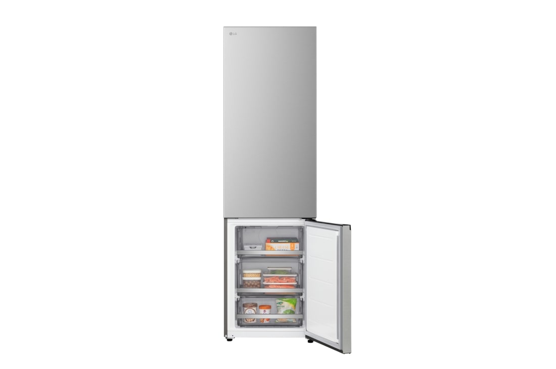 LG Kombinovaná chladnička LG | B | 375 l | Smart Invertorový kompresor | Strieborná, GBBS726BPY, thumbnail 5