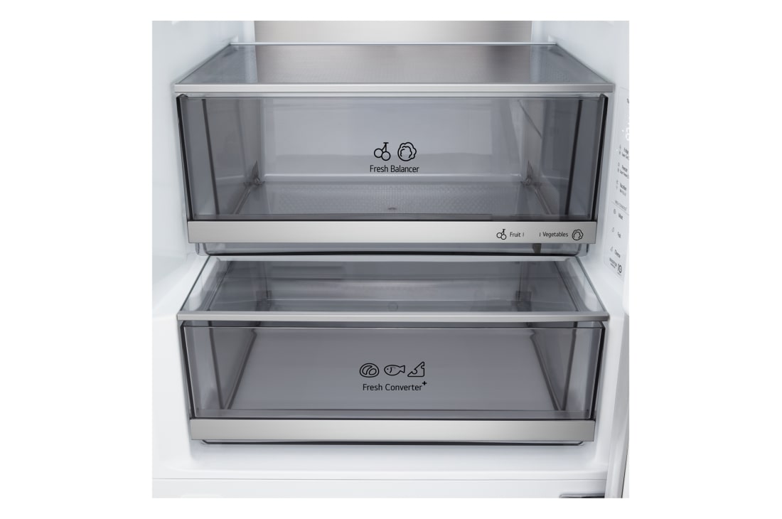 LG Kombinovaná chladnička LG | B | 375 l | Smart Invertorový kompresor | Strieborná, GBBS726BPY, thumbnail 8