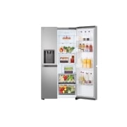 LG Americká chladnička LG | E | 638 l | Smart invertorový kompresor | Multi-Air Flow™|Strieborná, GSLC40PYPE, thumbnail 5