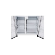 LG Americká chladnička LG | E | 638 l | Smart invertorový kompresor | Multi-Air Flow™|Strieborná, GSLC40PYPE, thumbnail 9