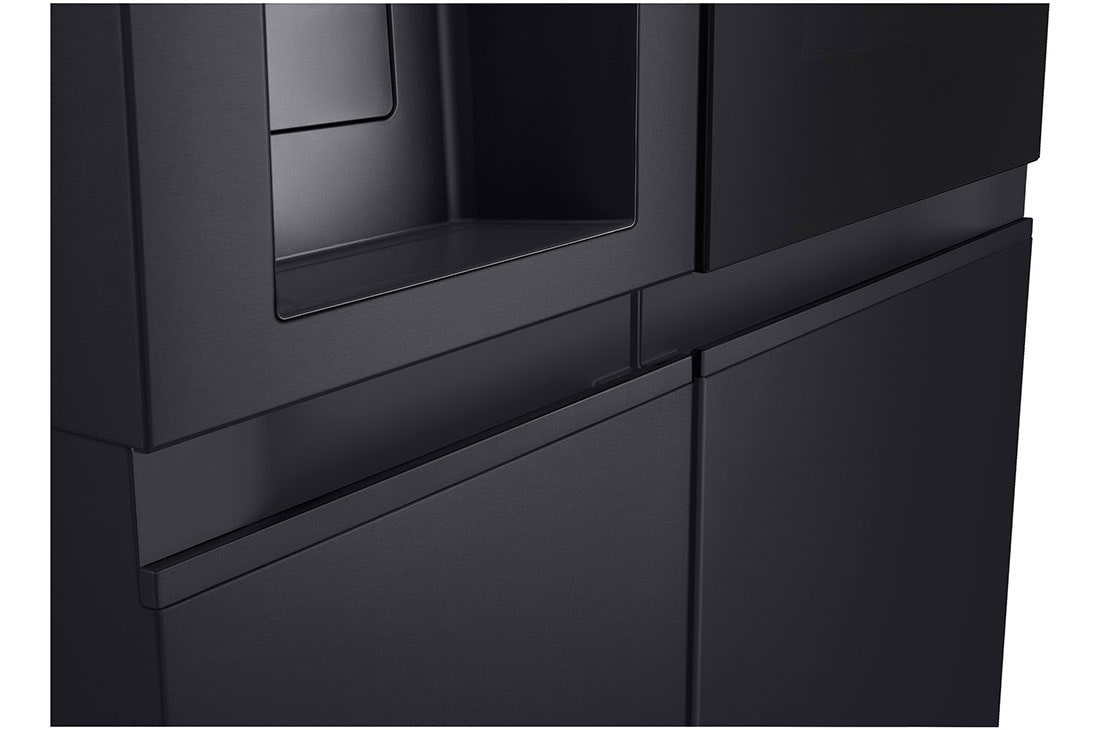 LG Americká chladnička LG | C | 623 l | DoorCooling+™ | UVnano™ | InstaView Door-in-Door™, Bottom view with food, GSGE91EVAC, thumbnail 8