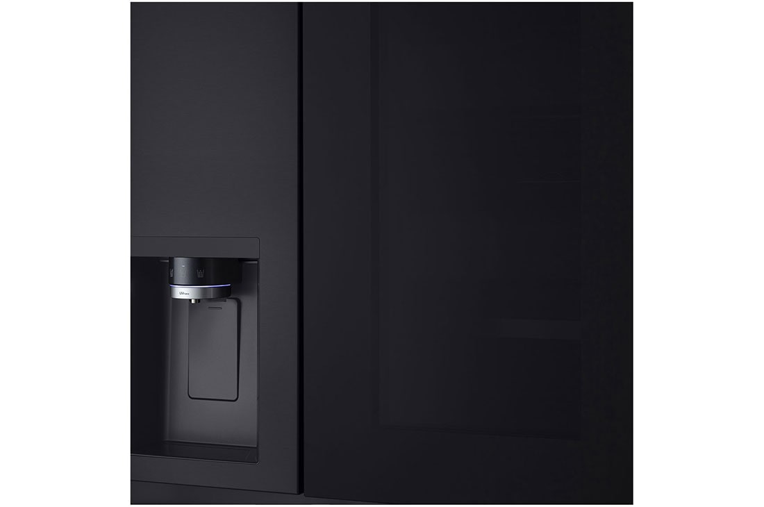 LG Americká chladnička LG | C | 623 l | DoorCooling+™ | UVnano™ | InstaView Door-in-Door™, Left  side view, GSGE91EVAC, thumbnail 9