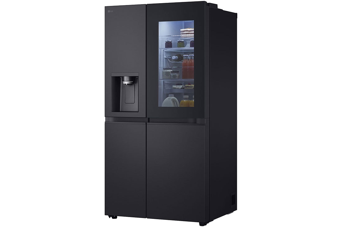 LG Americká chladnička LG | C | 623 l | DoorCooling+™ | UVnano™ | InstaView Door-in-Door™, side view, GSGE91EVAC, thumbnail 13