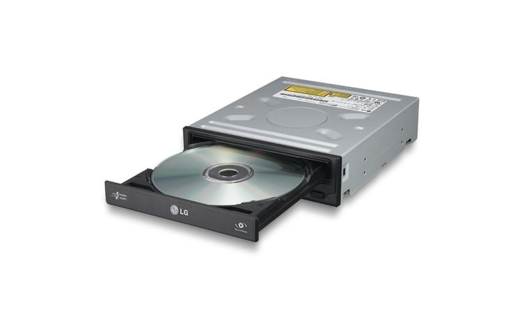 LG interná DVD mechanika podporujúca zápis DVD +R/−R až 22-násobnou rýchlosťou. Pripojenie cez E-IDE/ATAPI (PATA) rozhranie. Mechanika je vybavená funkciou SecurDisc., GH22NP20, thumbnail 2
