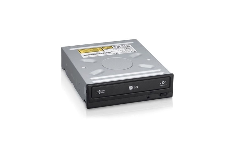 LG interná DVD mechanika podporujúca zápis DVD +R/−R až 22-násobnou rýchlosťou. Pripojenie cez E-IDE/ATAPI (PATA) rozhranie. Mechanika je vybavená funkciou SecurDisc., GH22NP20, thumbnail 3