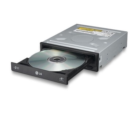 LG interná DVD mechanika podporujúca zápis DVD +R/−R až 22-násobnou rýchlosťou. Pripojenie cez E-IDE/ATAPI (PATA) rozhranie. Mechanika je vybavená funkciou SecurDisc., GH22NP20, thumbnail 2