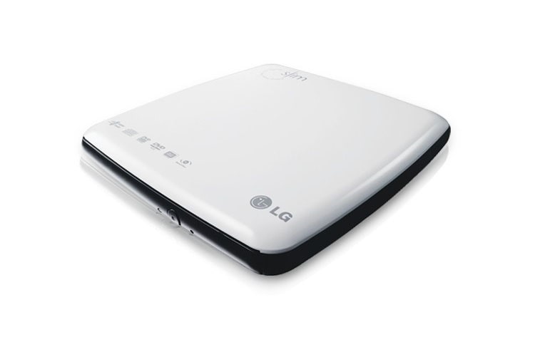 LG Štýlová externá LG DVD napaľovačka, tenké vyhotovenie a možnosť prenosu, jednoduché použitie, kompatibilita s Mac, najlepšie DVDR/DVDRW riešenie pre Netbook, GP08NU10, thumbnail 1