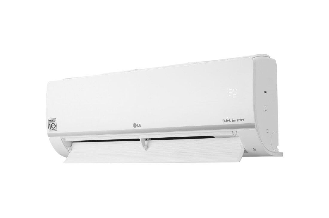 LG Klimatizácia LG DUALCOOL STANDARD PLUS INVERTOR 3.5 kW, energetická trieda A++/A+ (v rozsahu A+++ až D), Pohľad sprava po otvorení 3, PC12SK, thumbnail 7