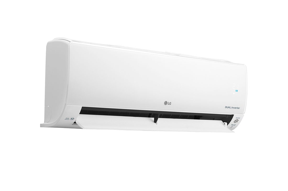 LG Klimatizácia Deluxe s filtráciou UVnano™ DUAL Inverter 5 kW, Pohľad zľava po otvorení 2, DC18RK, thumbnail 10