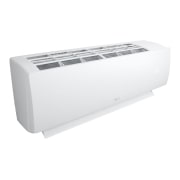 LG DUALCOOL Pro 2,5 kW splitová klimatizácia s kúrením a chladením, pohľad z ľavej hornej perspektívy po otvorení, W09TE, thumbnail 12