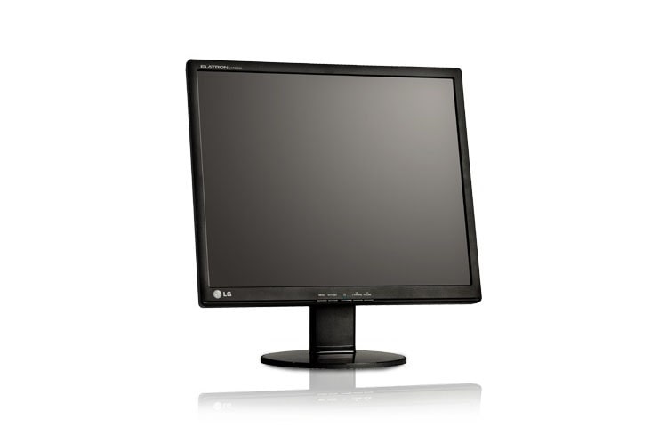 LG 19'' LG monitor s klasickým pomerom strán 4:3 a skvelým kontrastom, pre najširšie spektrum použitia. Pre vstup signálu slúži ako analógové, tak aj digitálne rozhranie., L1942S-BF, thumbnail 2