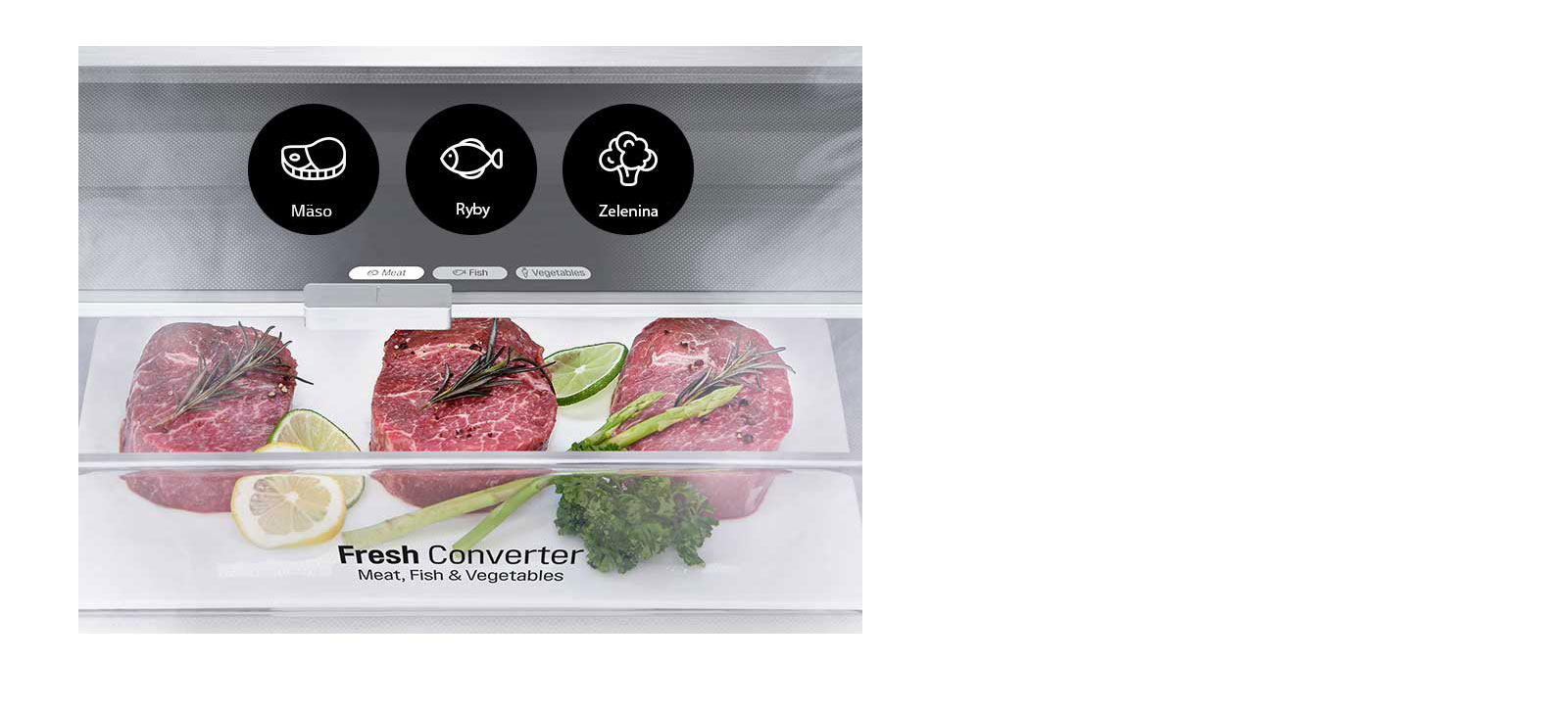 Nastavte si optimálnu teplotu podľa typu potravín1