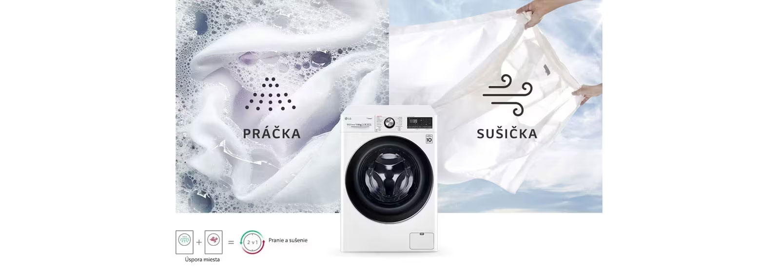Kombinovaná pračka se sušičkou
