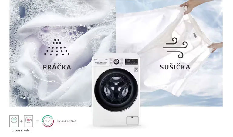 Kombinovaná pračka se sušičkou