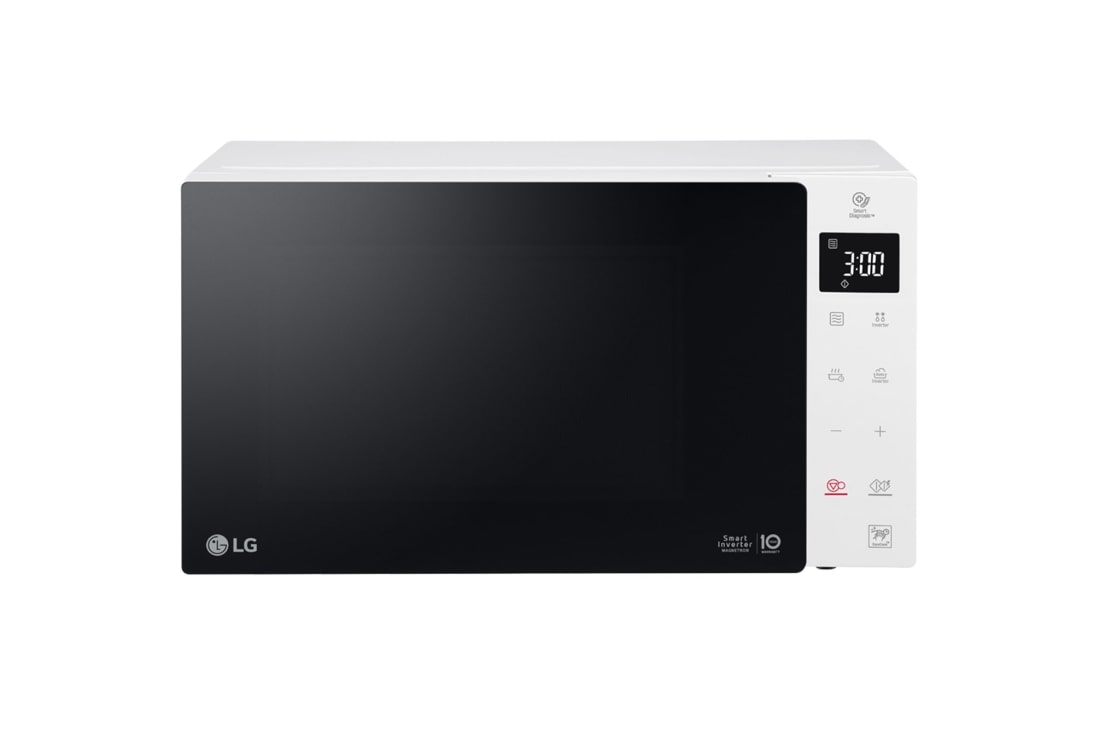 LG Mikrovlnná rúra | Objemom 23 l | Smart Inverter Magnetrón | Antibakteriálny EasyClean™ povrch, MS23NECBW
