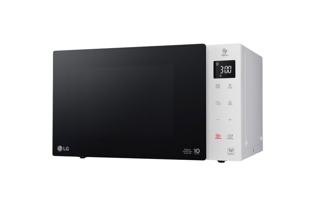 LG Mikrovlnná rúra | Objem 23 l | Smart Inverter Magnetrón | Antibakteriálny EasyClean™ povrch'], MS23NECBW, thumbnail 2