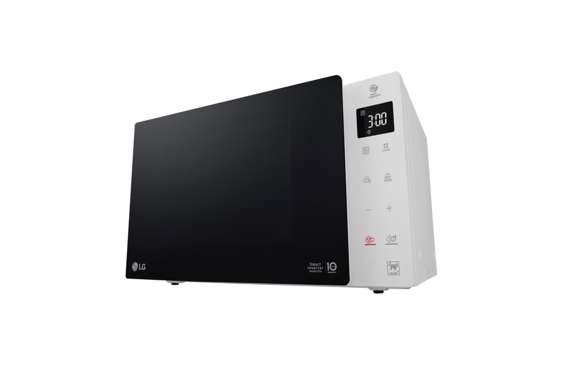LG Mikrovlnná rúra | Objem 23 l | Smart Inverter Magnetrón | Antibakteriálny EasyClean™ povrch'], MS23NECBW, thumbnail 3