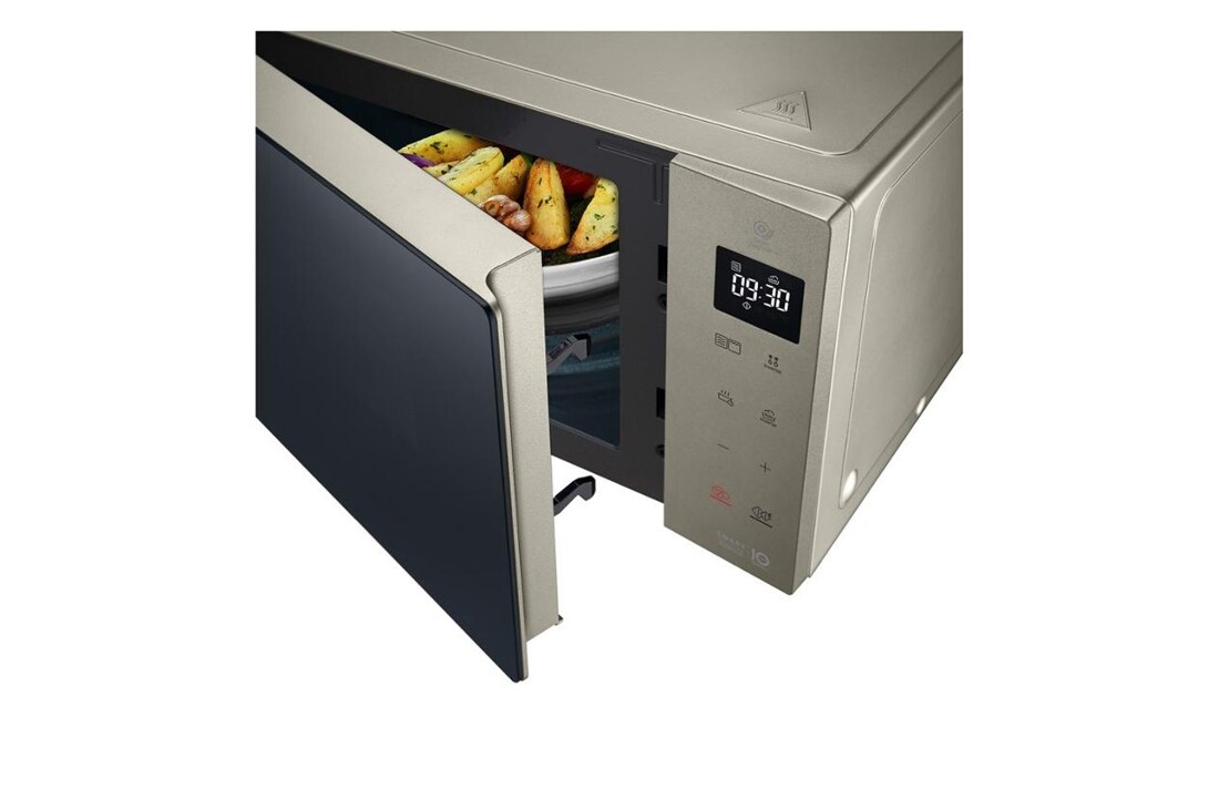 LG Mikrovlnná rúra s grilom | Objem 25 l | Smart Inverter Magnetron | EasyClean™ povrch | Gril s kremíkovým výhrevným telesom, MH6535NBS, thumbnail 3