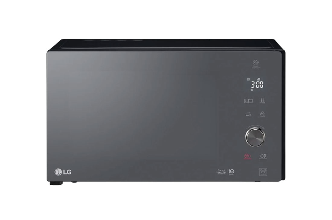 LG Mikrovlnná rúra s grilom| s objemom 25 l | Smart Inverter Magnetron | Antibakteriálny EasyClean ™ povrch | Gril s kremíkovým výhrevným telesom, MH6565DPR, MH6565DPR