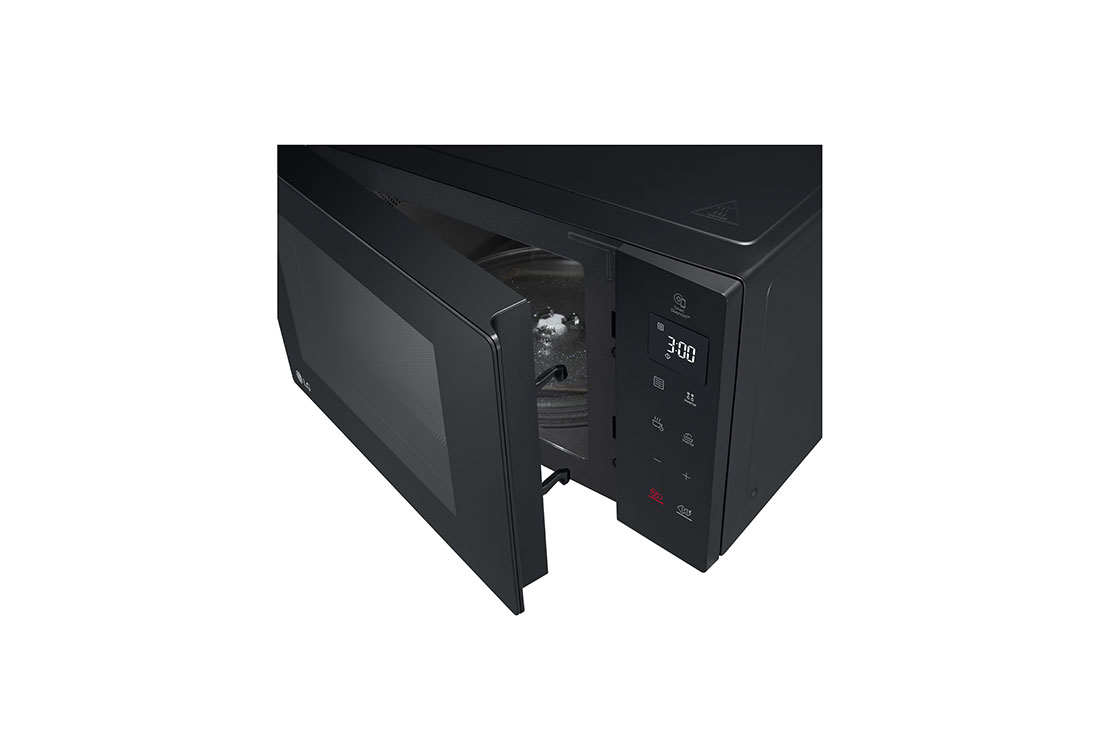 LG Mikrovlnná rúra s grilom | Objem 25 l | Smart Inverter Magnetron | EasyClean™ povrch | Gril s kremíkovým výhrevným telesom, Top perspective view, MH6336GIB, thumbnail 8